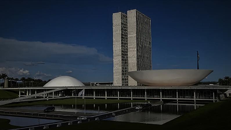 Fachada do Palácio do Congresso Nacional, em Brasília
