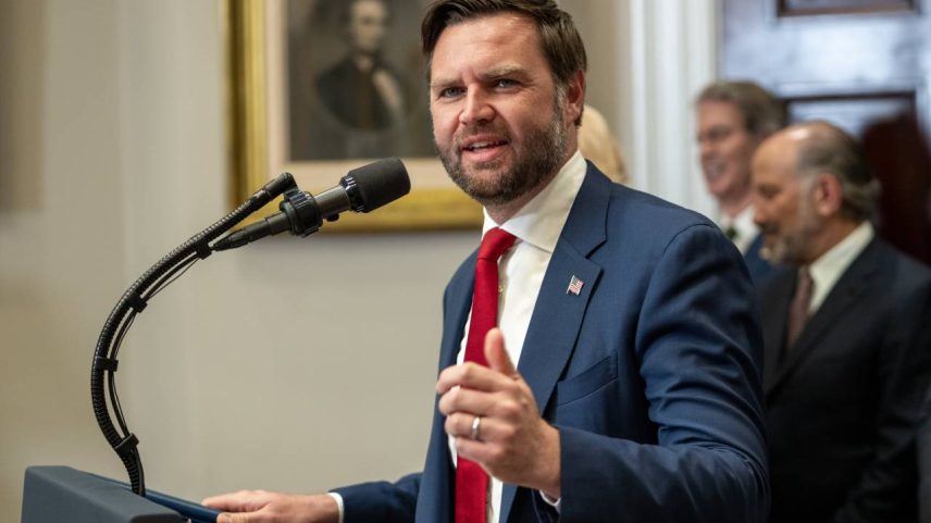 O vice-presidente dos Estados Unidos, J.D. Vance (Julian Casciano/White House/Divulgação)