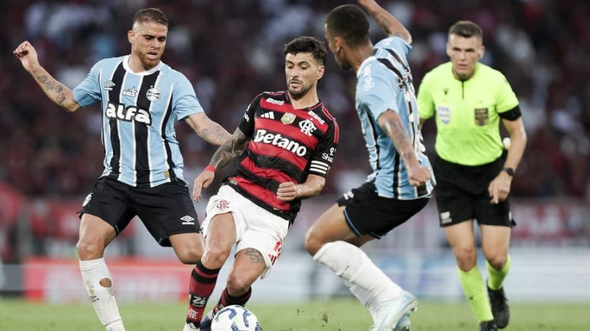 Flamengo e Grêmio se enfrentaram no próximo domingo (Foto: Gilvan de Souza/Flamengo