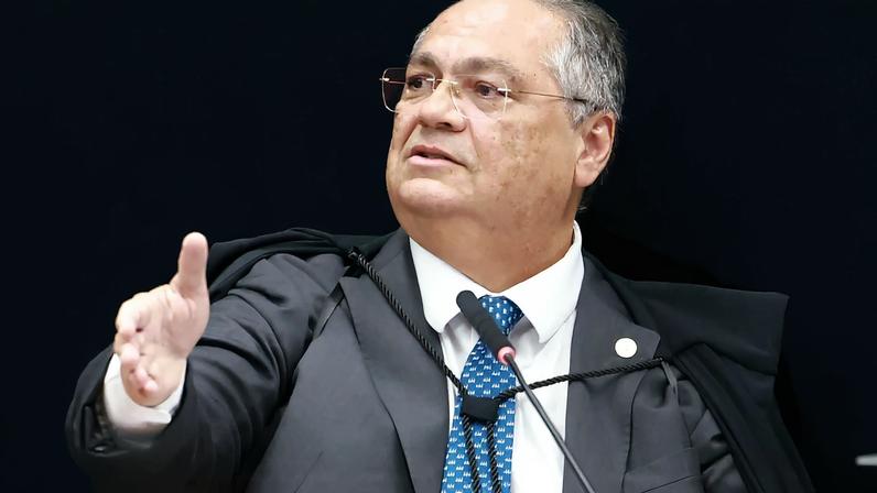 Brasília (DF) 09/09/2025 - O ministro Flávio Dino durante sessão da Primeira Turma do Supremo Tribunal Federal (STF) que retoma o julgamento dos réus do Núcleo 1 da trama golpista. Foto: Luiz Silveira/STF