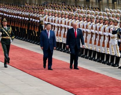 Trump e Xi Jinping se reúnem em fotos do encontro EUA-China