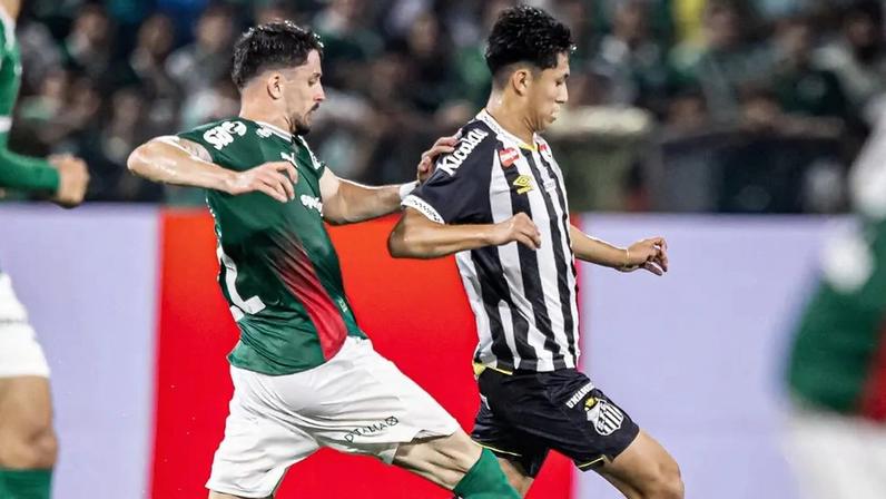 Palmeiras e Santos se enfrentam neste sábado, no Allianz Parque. (Foto: Raul Baretta/Santos FC)