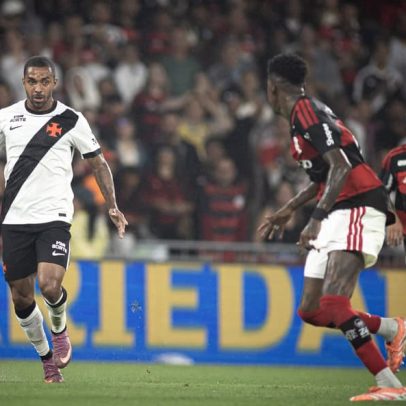 Vasco tem desfalque importante para duelo contra o Internacional pelo Brasileirão