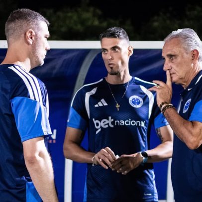 Tite diz que esperava permanecer no Cruzeiro e comenta papel do filho