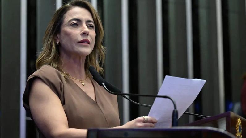 A senadora Soraya Thronicke