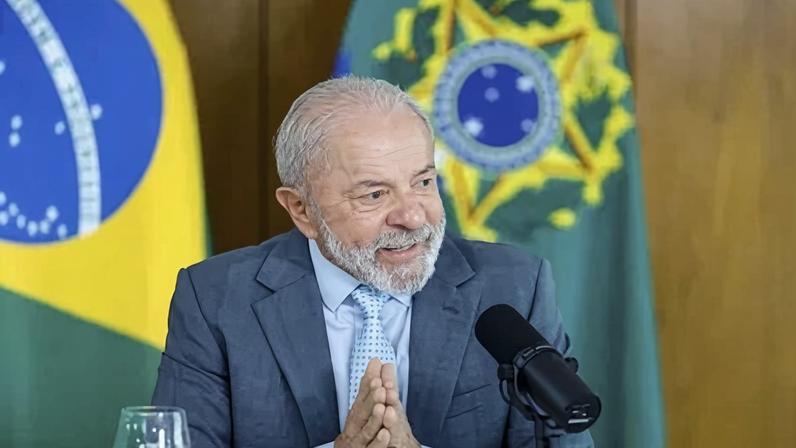 O presidente Luiz inácio Lula da Silva (PT)