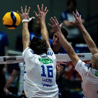Ao vivo: Cruzeiro enfrenta Minas pelo jogo 3 da semifinal da Superliga Masculina