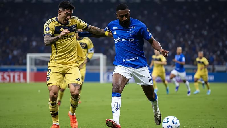 Cruzeiro x Boca (Foto: Gustavo Aleixo/Cruzeiro)