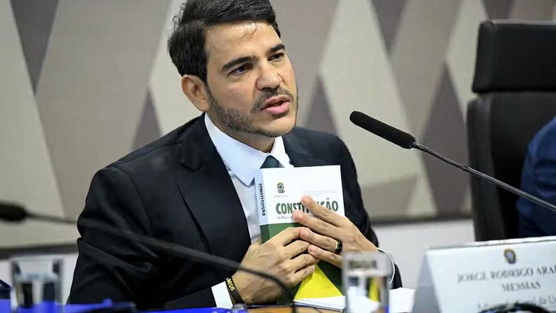 Sabatina na CCJ do Senado do advogado-geral da União, Jorge Messias, indicado para o cargo de ministro do Supremo Tribunal Federal (STF)