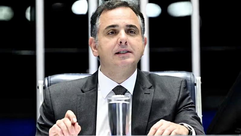 Senador Rodrigo Pacheco (PSB-MG) — Foto: Edilson Rodrigues/Agência Senado