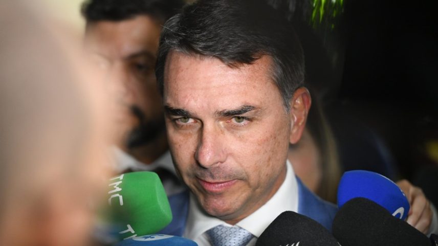 Senador Flávio Bolsonaro PL-RJ — Foto: Andressa Anholete/Agência Senado