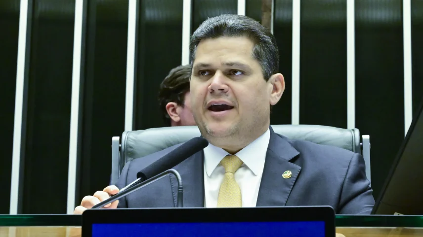 Alcolumbre é apontado como um dos principais responsáveis pela rejeição de Messias. (Foto: Geraldo Magela/Agência Senado)
