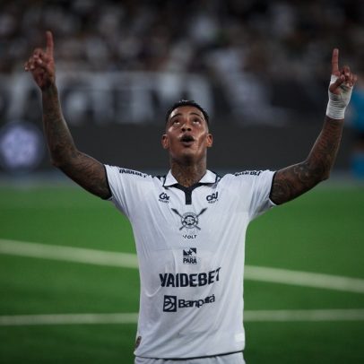 Manga perdoa Jajá por não tocar na bola e celebra gol da vitória do Remo