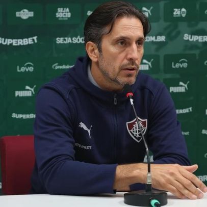 Zubeldía explica escolhas no Fluminense e admite fase vulnerável