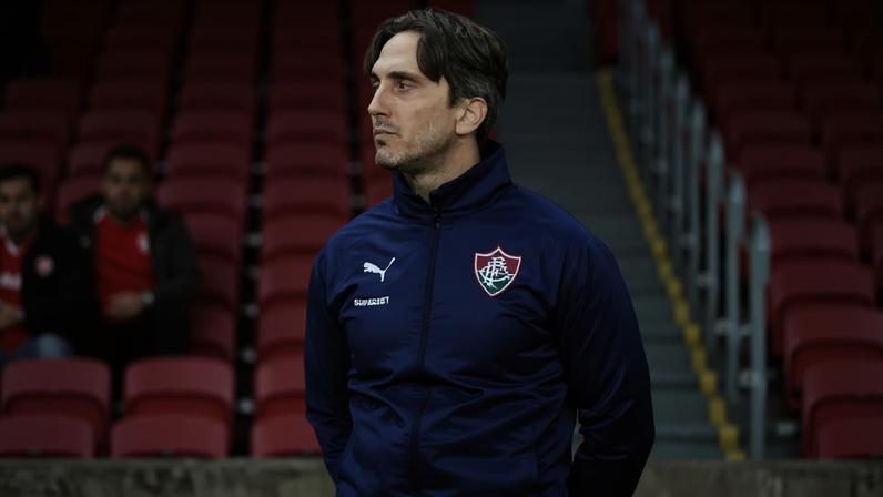 Luis Zubeldía é o técnico do Fluminense (Foto: Marcelo Gonçalves/Fluminense)