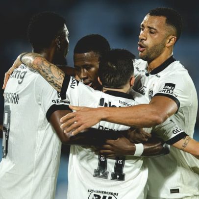 Minda abre o placar para o Atlético-MG diante do Juventud