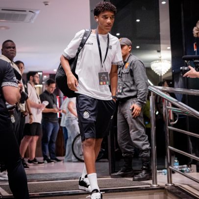 Robinho Jr. vive má fase com Cuca no Santos e recusa sub-20