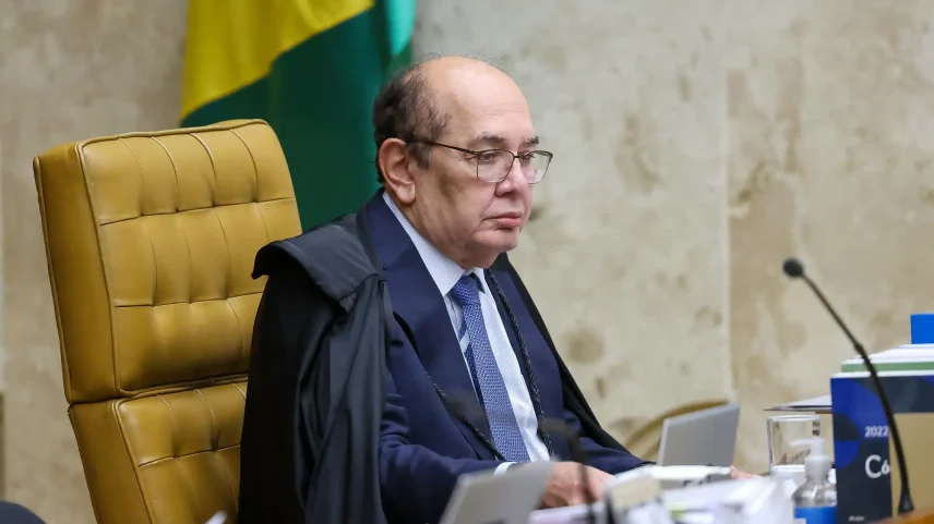 Crítico histórico da Lava Jato, ministro tem em suas mãos caso que pode liberar ou manter proibição a postagem sobre inelegibilidade de ex-procurador. (Foto: Gustavo Moreno/STF)