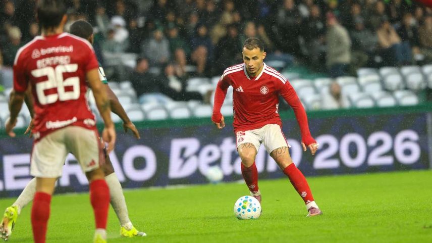 Inter empatou contra o Coritiba por 2 a 2