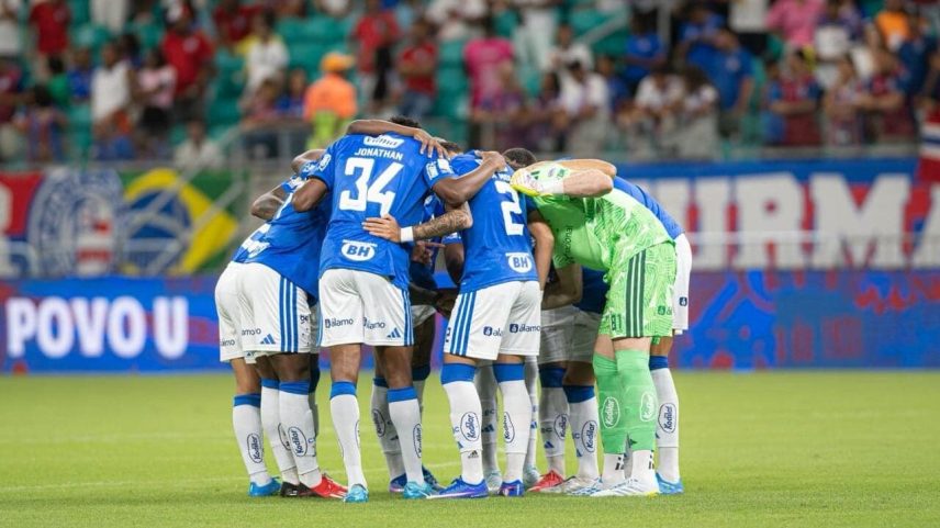 Bahia e Cruzeiro se enfrentaram na Arena Fonte Nova (Foto: Celo Gil/Cruzeiro)