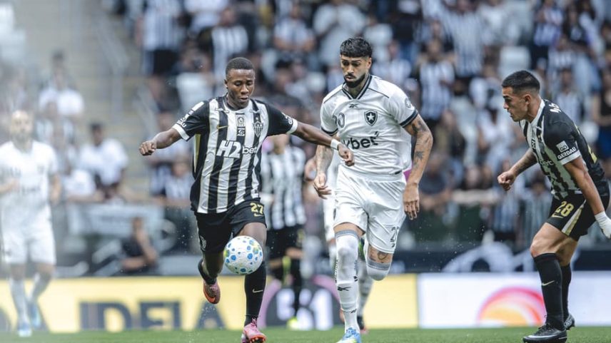 Atlético e Botafogo empatam na Arena MRV (Foto: Pedro Souza / Atlético)