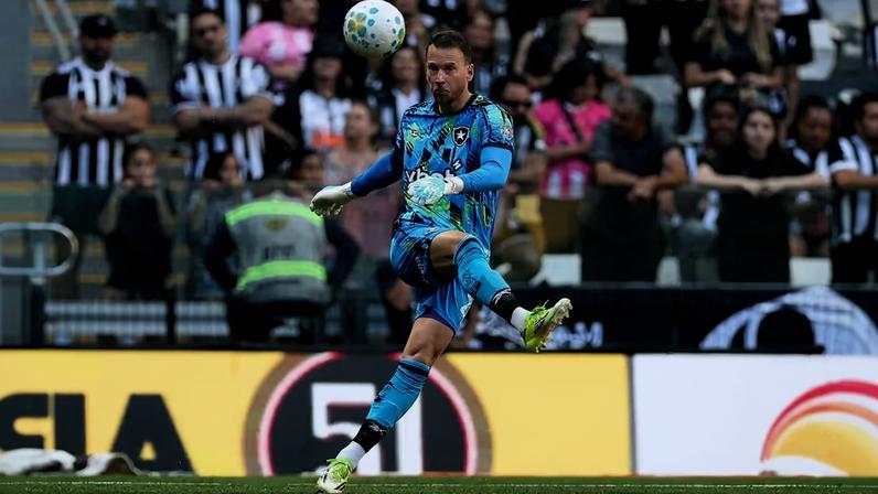 Neto em Atlético-MG 1 x 1 Botafogo, pelo Brasileirão 2026 — Foto: Vitor Silva/BFR