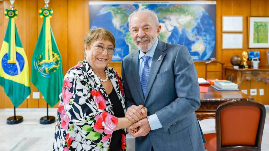 11 de maio de 2026 - Presidente da República, Luiz Inácio Lula da Silva, durante encontro com a ex-presidente da República do Chile, Michelle Bachelet, no Palácio do Planalto, em Brasília/DF. Foto: Wallison Breno/PR