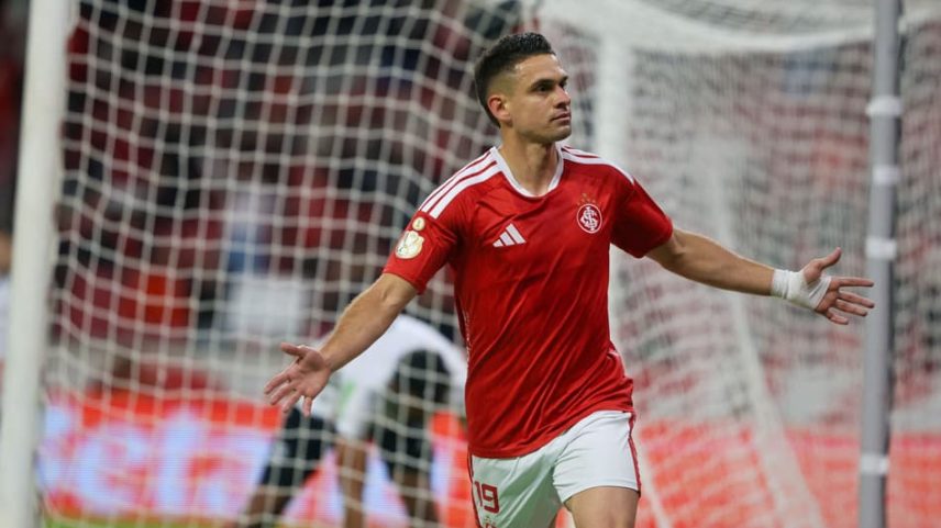 Borré abriu o placar para o Inter (Foto: R Duarte/Internacional)