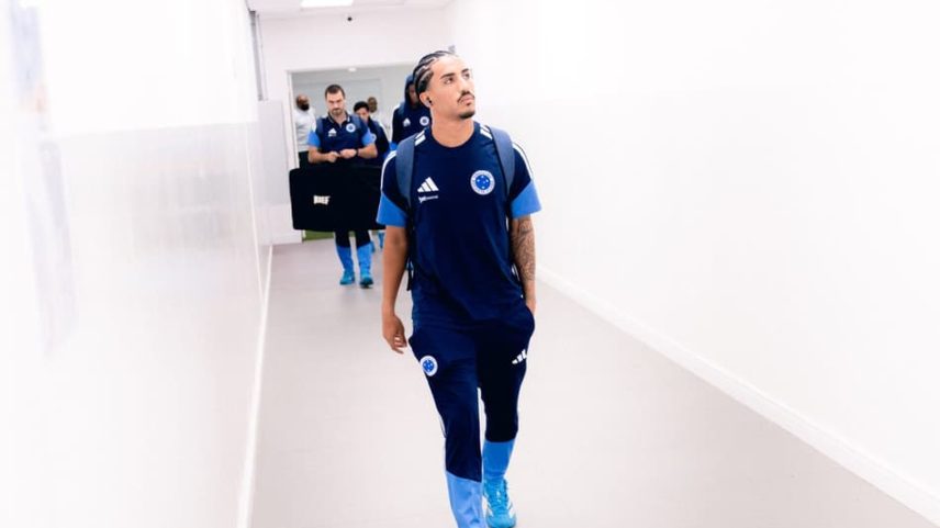 Palmeiras e Cruzeiro, na Arena Barueri (Foto: Marco Galvão/Cruzeiro)