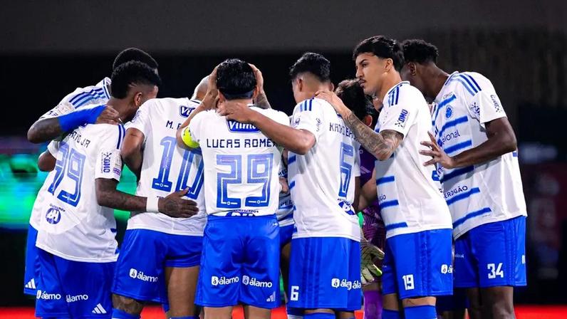 Palmeiras e Cruzeiro, na Arena Barueri (Foto: Marco Galvão/Cruzeiro)