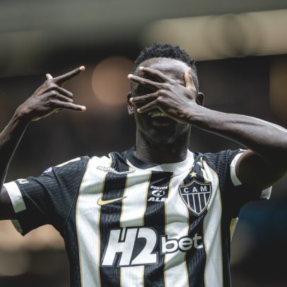 Joia da Guiné se recupera de expulsão, marca pelo Atlético-MG e agrada torcida