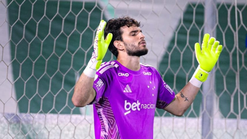 Palmeiras e Cruzeiro, na Arena Barueri (Foto: Marco Galvão/Cruzeiro)