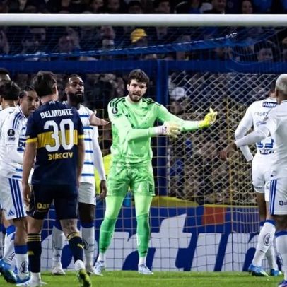 Otávio analisa atuação em Boca x Cruzeiro e afirma ter se sentido tranquilo