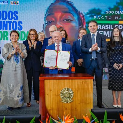 Poderes aprovam pacto para ampliar proteção de mulheres contra feminicídio