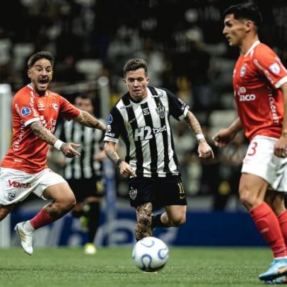 Atlético-MG avança perto das oitavas da Sul-Americana com Domínguez