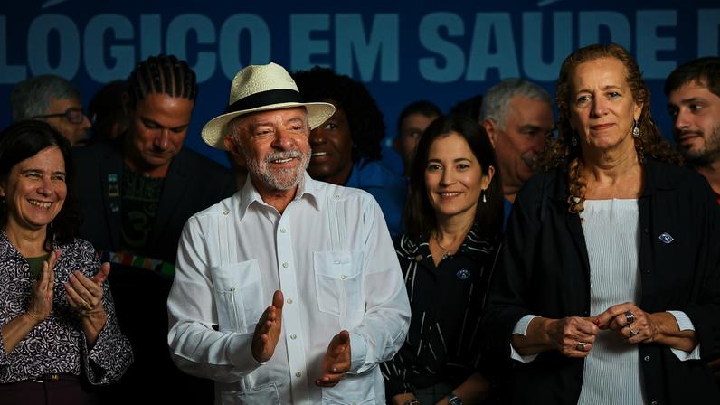 O presidente Luiz Inácio Lula da Silva