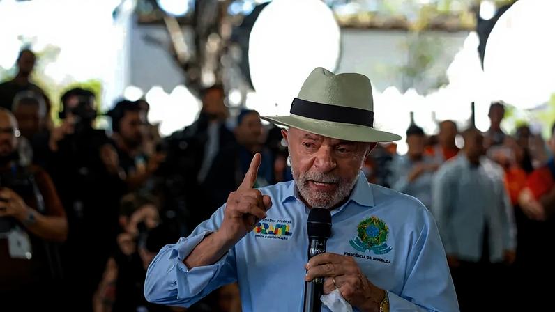Presidente da República, Luiz Inácio Lula da Silva, durante anúncio de Investimentos da Petrobras em Pedra Branca, Laranjeiras - SE. Foto: Ricardo Stuckert / PR