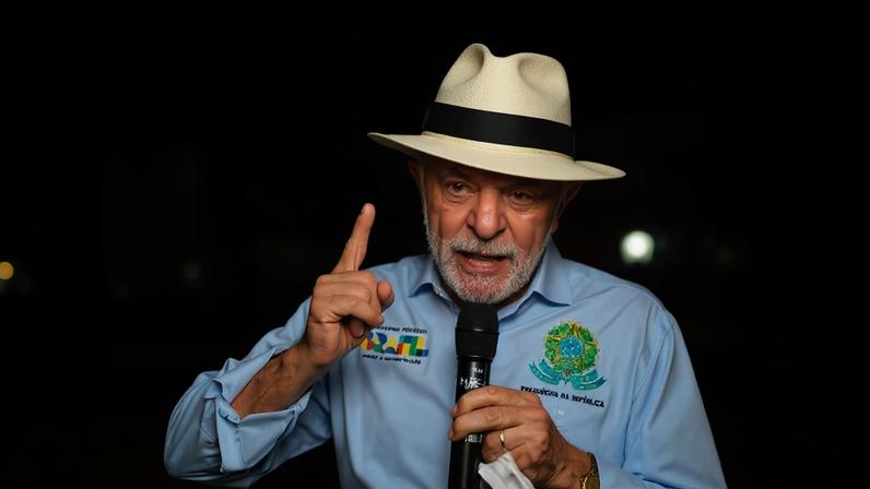 Presidente da República, Luiz Inácio Lula da Silva, durante anúncio de Investimentos da Petrobras em Pedra Branca, Laranjeiras - SE. Foto: Ricardo Stuckert / PR