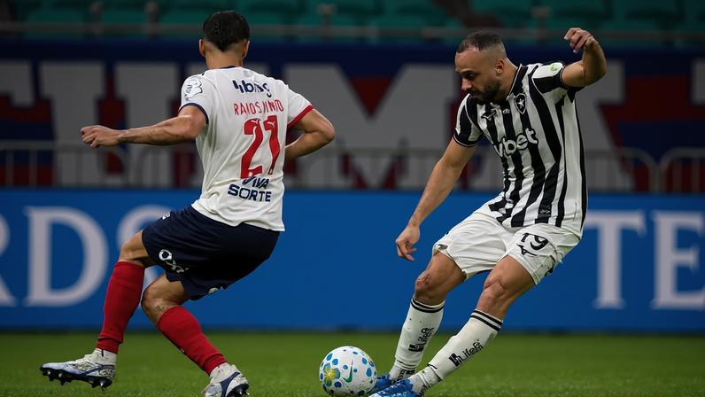 Arthur Cabral em Bahia x Botafogo — Foto: Vítor Silva/Botafogo