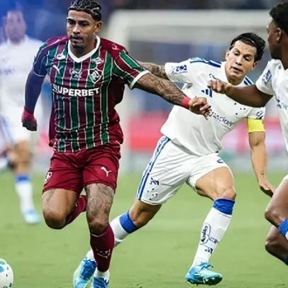 Cruzeiro e Fluminense empatam em jogo movimentado pelo Brasileirão