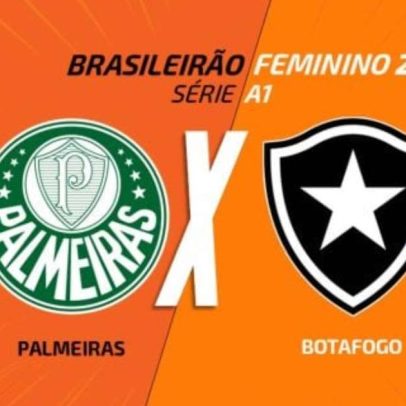 Palmeiras x Botafogo: onde assistir, escalações e arbitragem