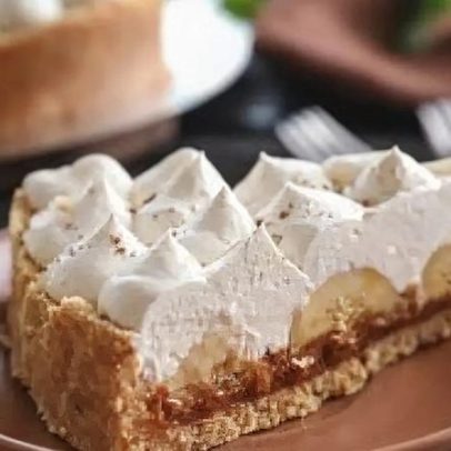 Banoffee econômico: doce de banana na travessa