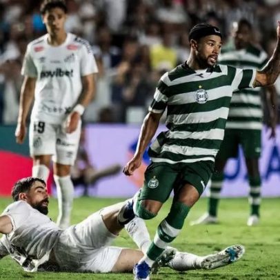 Coritiba encara o Santos após eliminação na Copa do Brasil