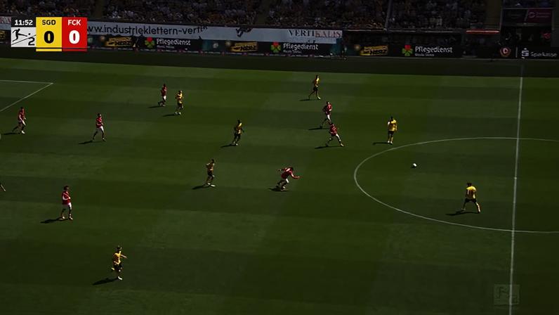 2. Bundesliga - SG Dynamo Dresden 1-0 1. FC Kaiserslautern