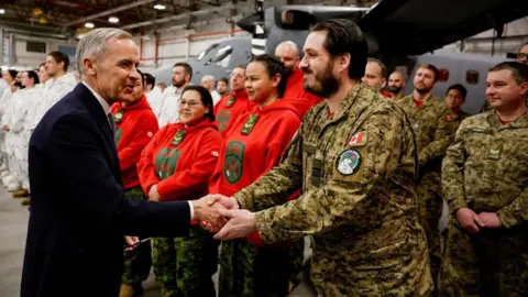 Canada reached its Nato defence spending target this year for the first time since the 1980s, thanks to a boost in military funding by the Carney government