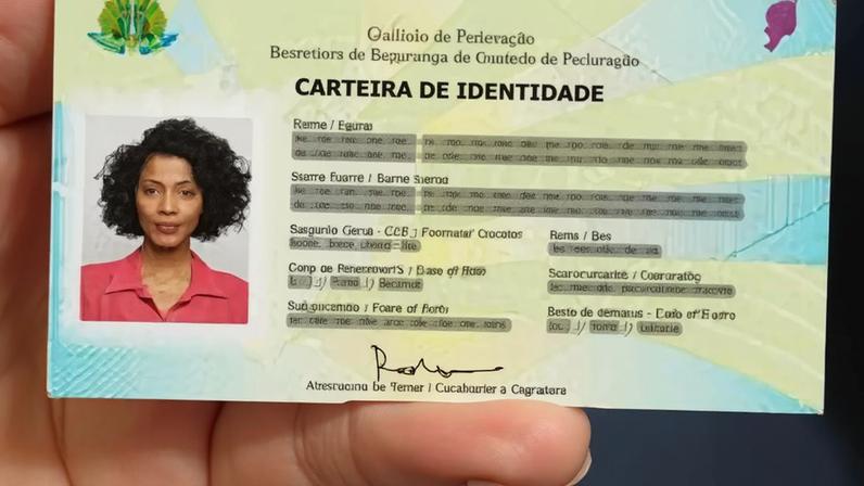 Nova Carteira de Identidade Nacional (CIN).