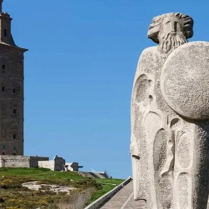 Torre de Hércules, farol mais antigo em atividade, na Galícia