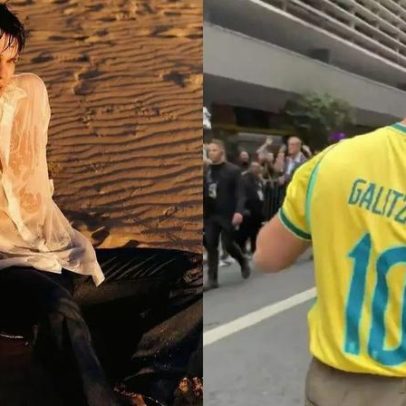 Nicholas Galitzine usa camisa do Brasil e surpreende fãs