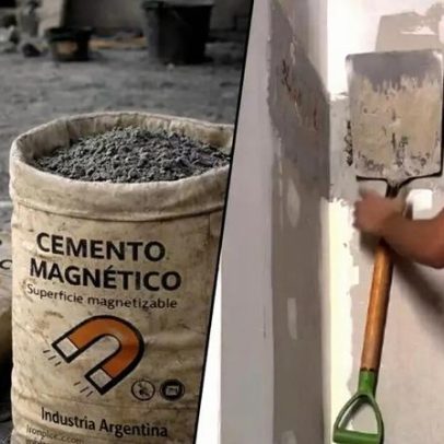 Estudante argentino cria cimento que torna paredes magnéticas para pendurar itens