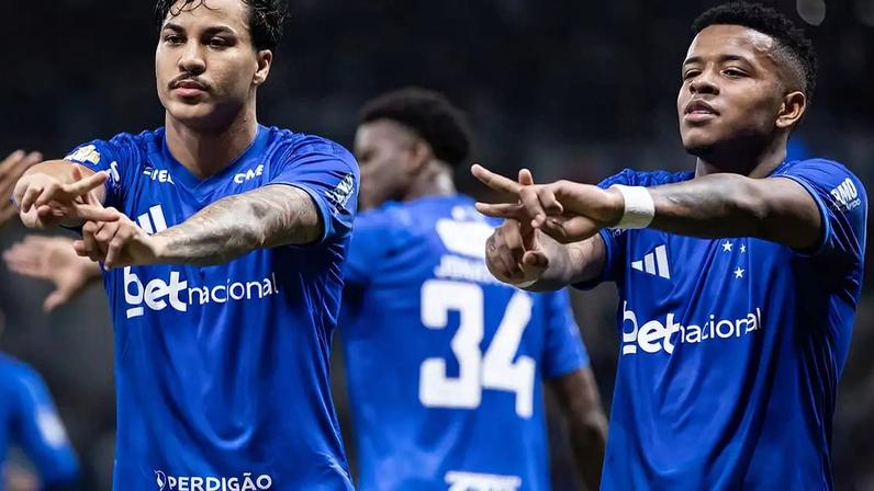 Kaio Jorge comemora o gol da vitória na Copa do Brasil –
